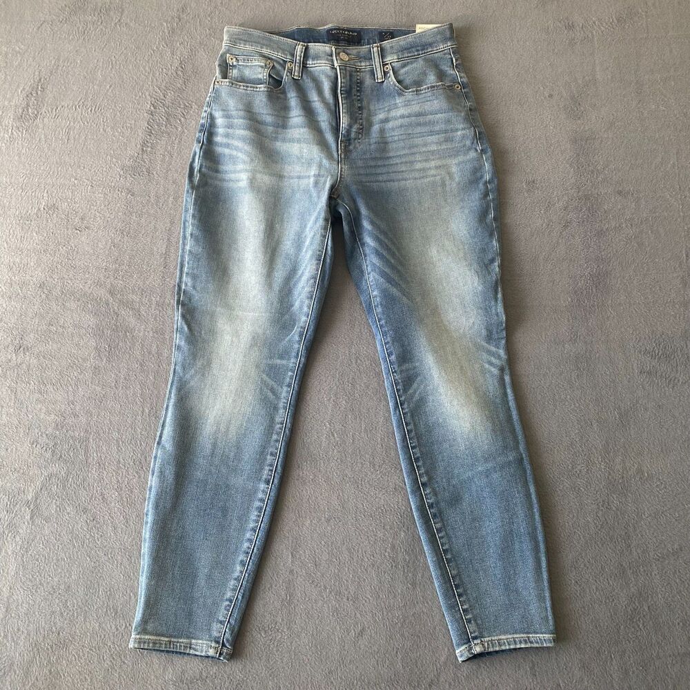 Women's Lucky Brand Skinny High Rise Jeans Size 8/29